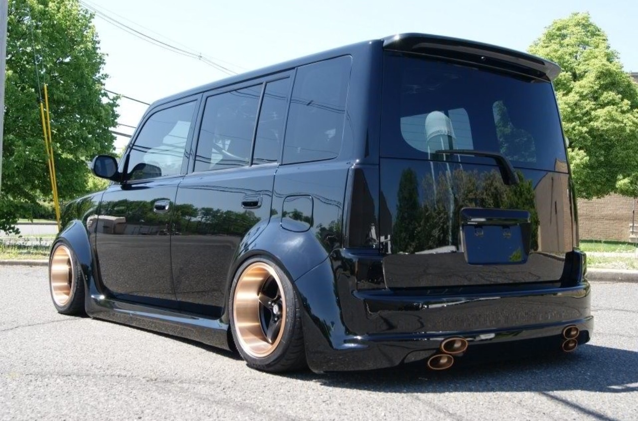 PASMAG Tuner Battlegrounds Bernard Allen Scion xB Driver Rear