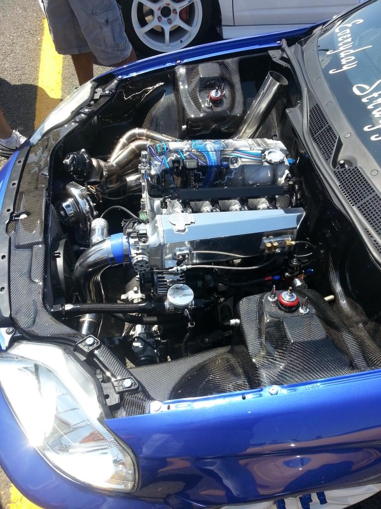 PASMAG Tuner Battlegrounds Chris Capparelli Honda Civic Engine Driver