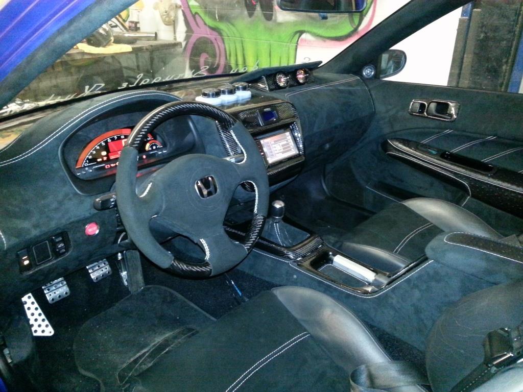 PASMAG Tuner Battlegrounds Chris Capparelli Honda Civic Interior