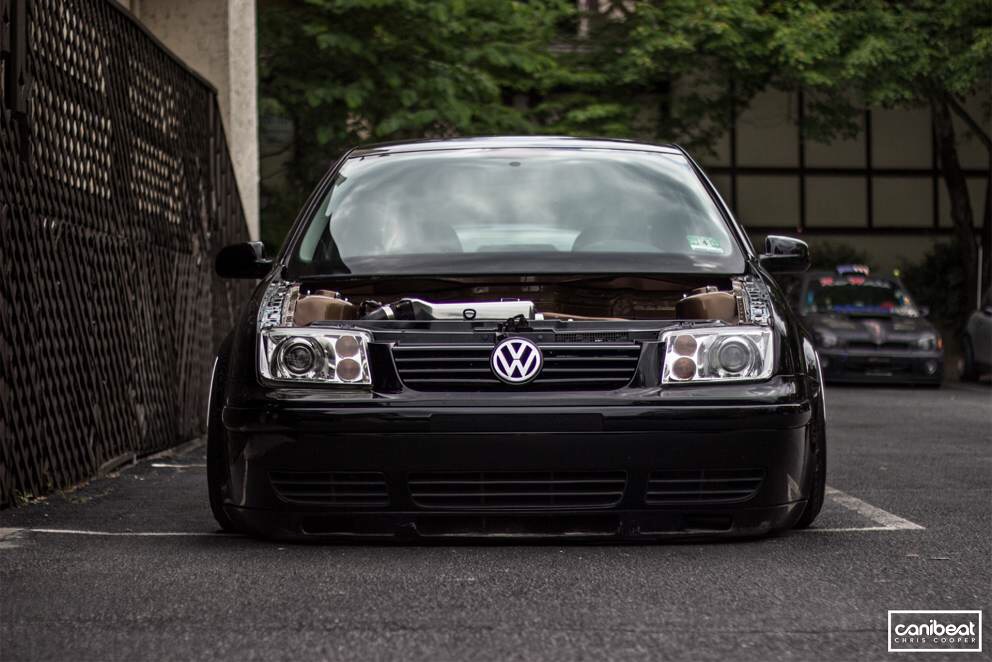 PASMAG Tuner Battlegrounds TBGLIVE Carl Huebner VW Jetta Exterior Front