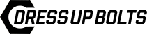 Dress Up Bolts logo black 50px