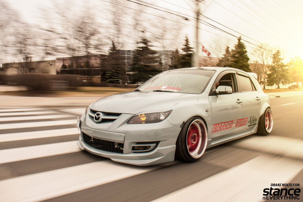 Trevor Hartman Tuner Battlegrounds Live Dave Thomas  Mazda 3 PASMAG 10