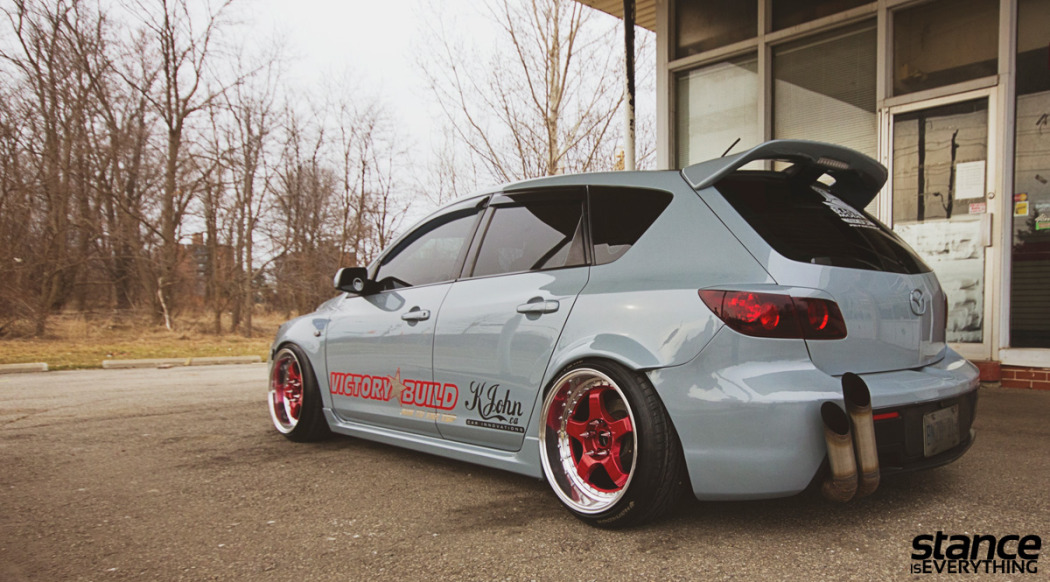 Trevor Hartman Tuner Battlegrounds Live Dave Thomas  Mazda 3 PASMAG 6