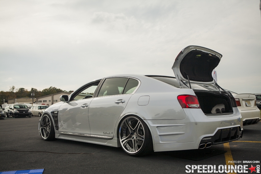 PASMAG 2014 Tuner Battlegrounds LIVE Tuner Evolution Mark Yuen Lexus GS300 Driver Rear
