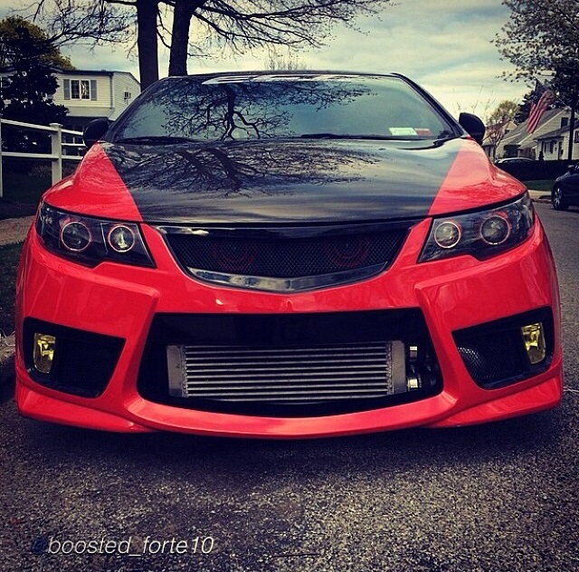 PASMAG 2014 Tuner Battlegrounds Tuner Evolution Sal Delisi Kia Forte Front