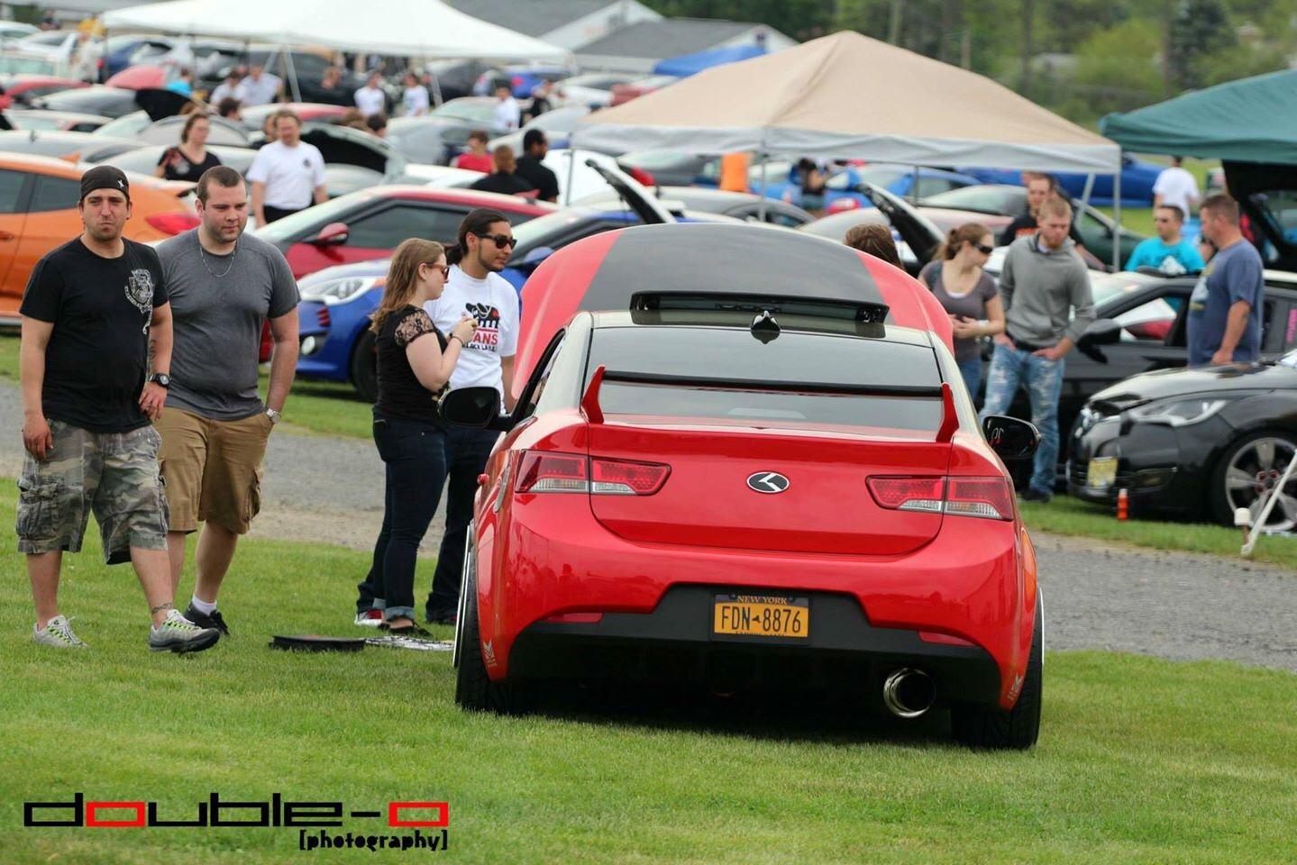 PASMAG 2014 Tuner Battlegrounds Tuner Evolution Sal Delisi Kia Forte Rear