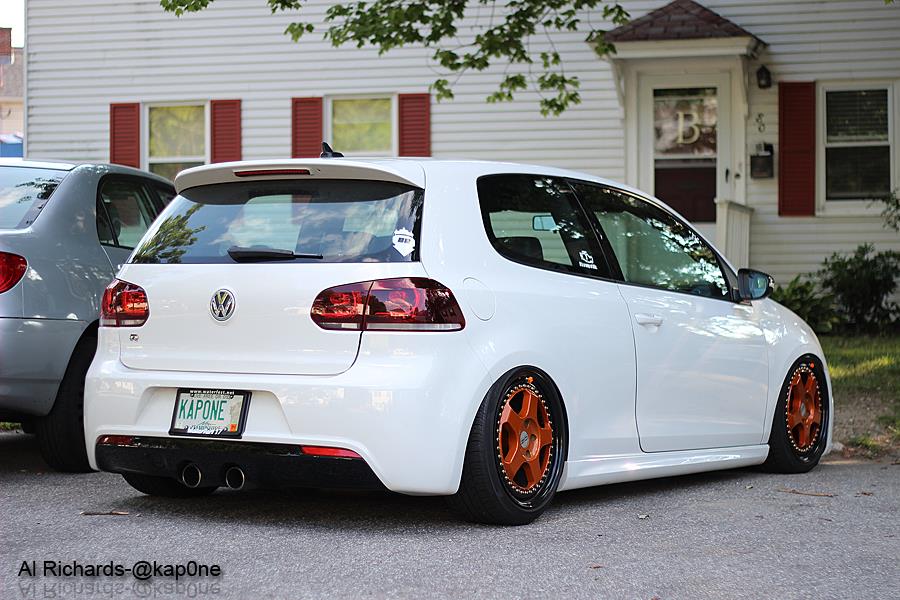 PASMAG 2014 Tuner Battlegrounds LIVE Waterfest Al Richards 2012 VW Golf R 2 Rear NEW