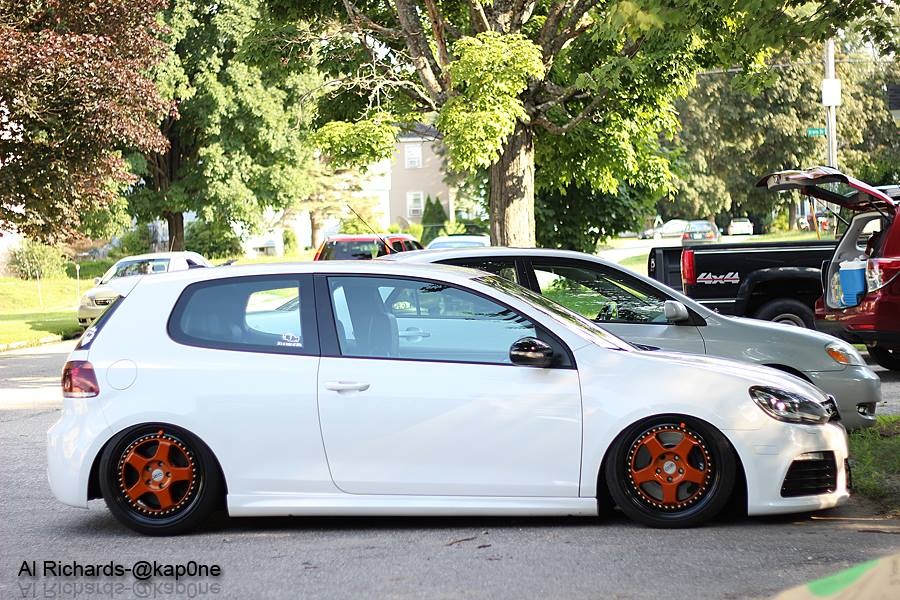 PASMAG 2014 Tuner Battlegrounds LIVE Waterfest Al Richards 2012 VW Golf R 2 Side NEW