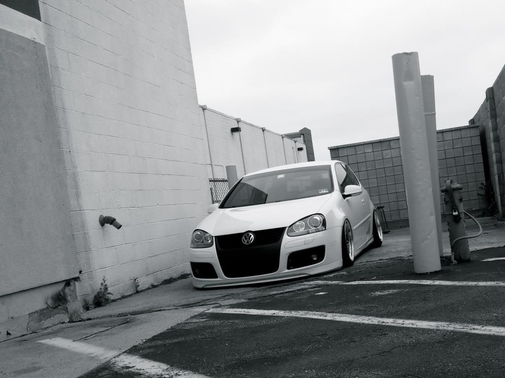 PASMAG 2014 Tuner Battlegrounds LIVE Waterfest Steven Libretti 2006 VW GTI Black and White