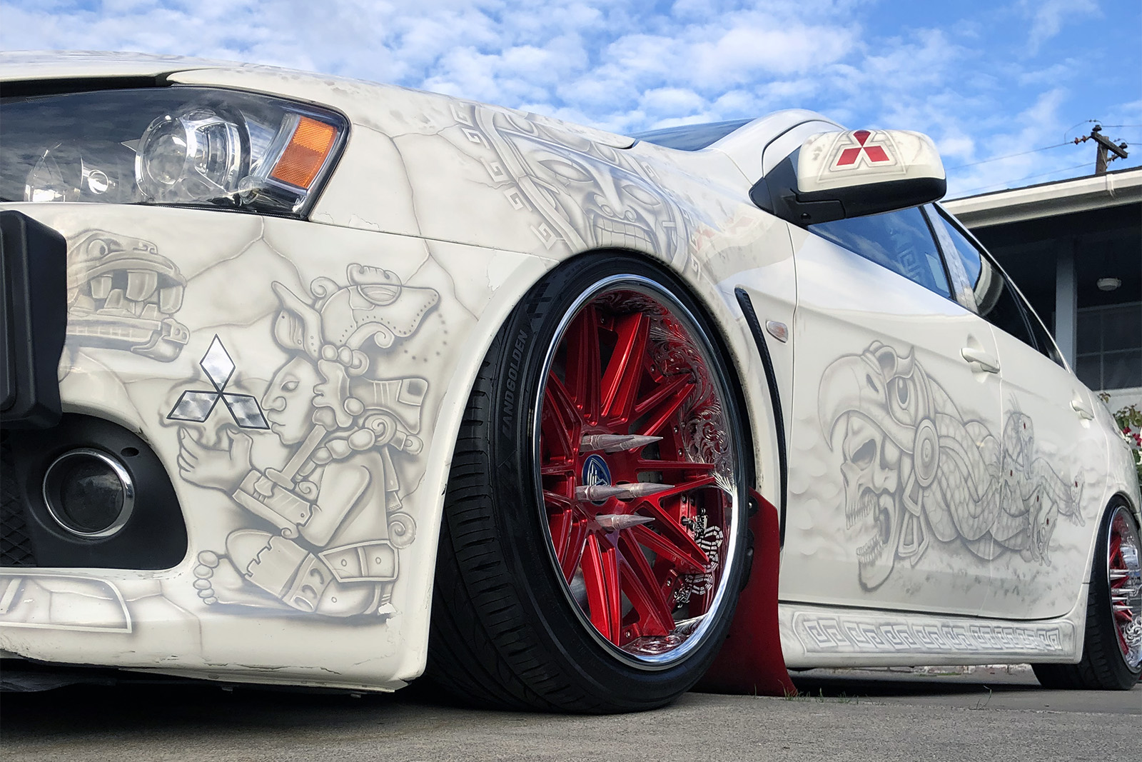 02 Andres Hernandez 2014 Mitsubishi Lancer Evolution pasmag tuner battlegrounds