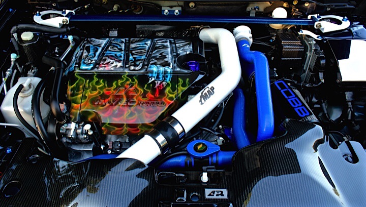 PASMAG Tuner Battlegrounds Competitor Brandon Weaver 2013 Mitsubishi Lancer Evolution 10