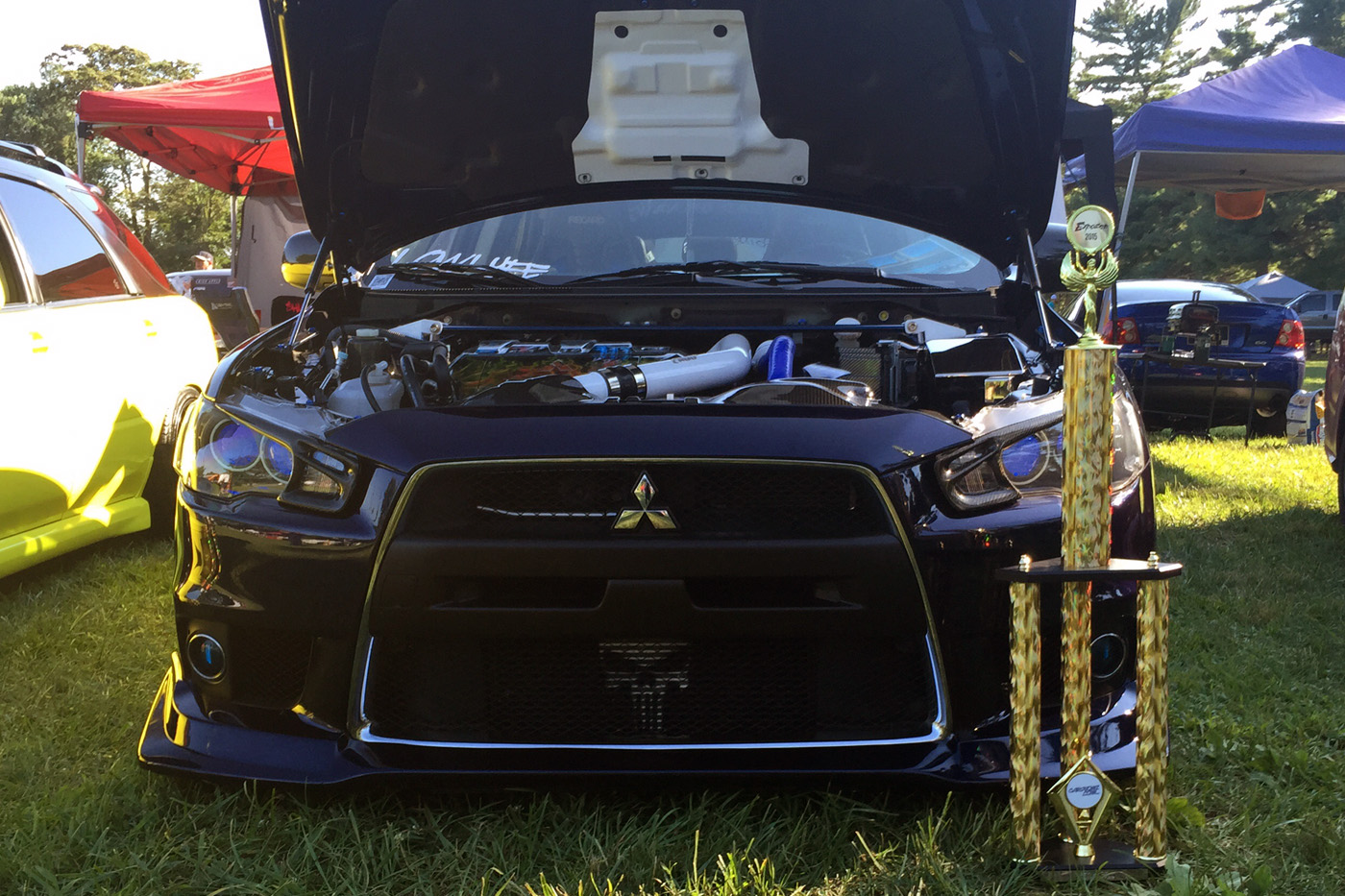 PASMAG Tuner Battlegrounds Competitor Brandon Weaver 2013 Mitsubishi Lancer Evolution 12