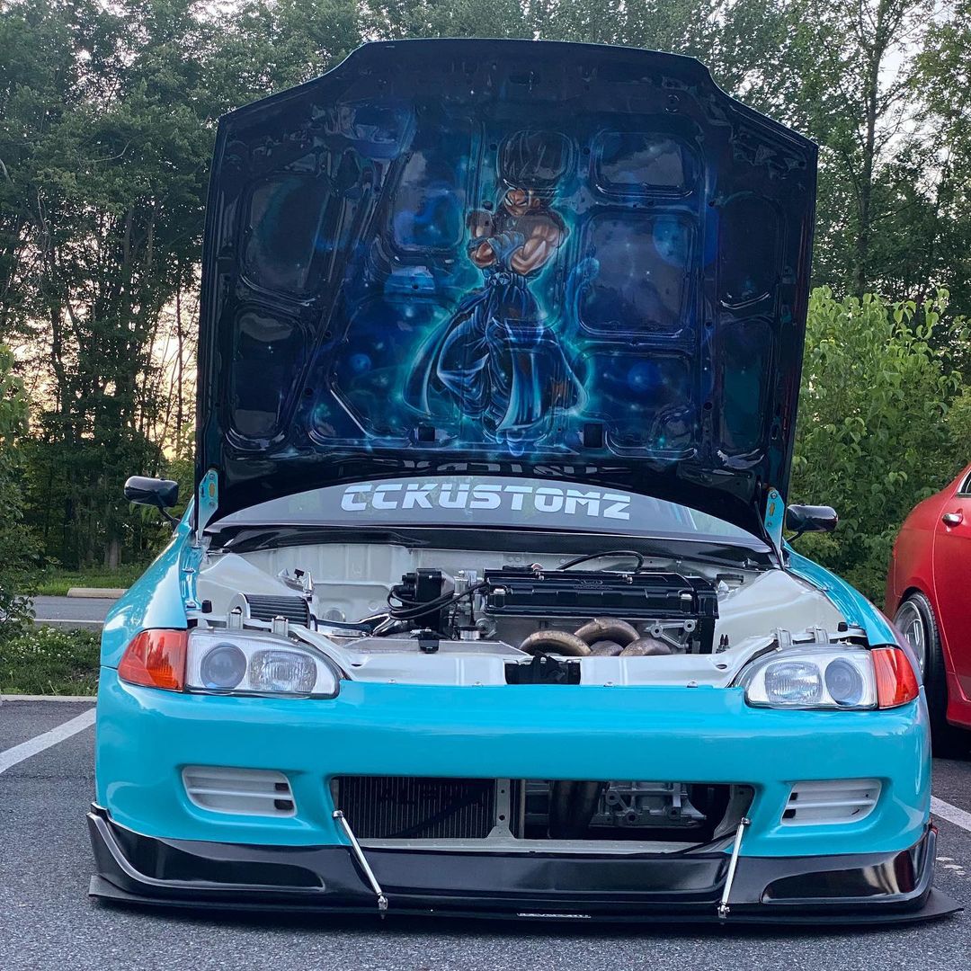 1 Carlos Santos 1993 Honda Civic Hatchback PASMAG Tuning 365