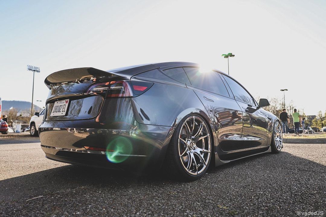 11 Jesse Kane 2018 Tesla Model 3 Performance PASMAG Tuning 365 Formula DRIFT