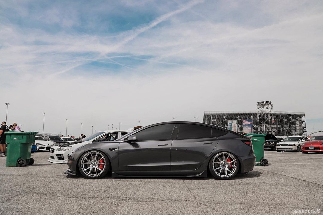 8 Jesse Kane 2018 Tesla Model 3 Performance PASMAG Tuning 365 Formula DRIFT