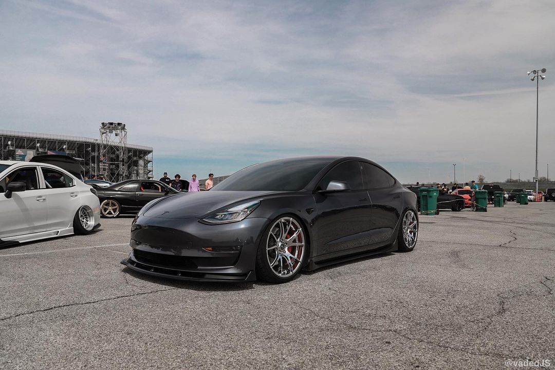 9 Jesse Kane 2018 Tesla Model 3 Performance PASMAG Tuning 365 Formula DRIFT