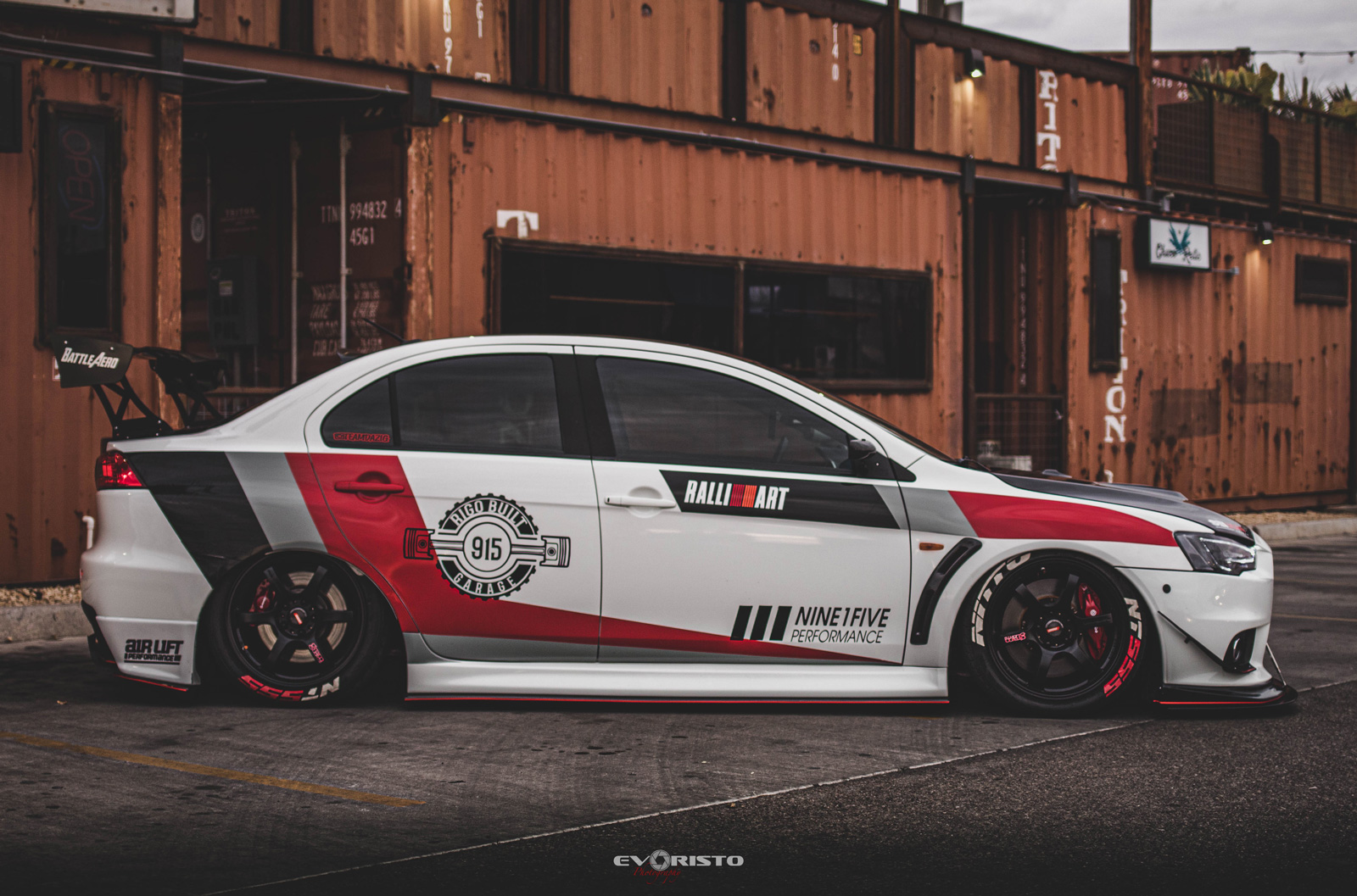 03 Justin Evaristo 2015 Mitsubishi Lancer Evolution PASMAG Tuner Battlegrounds Spring Fest 7