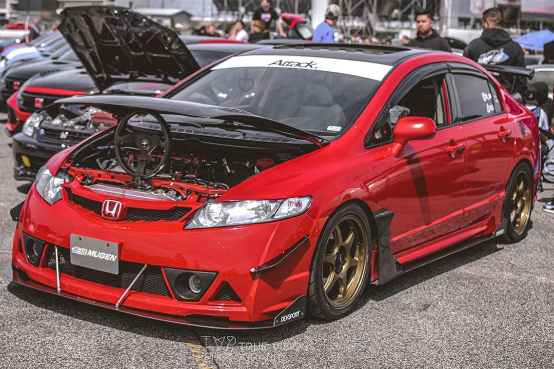 10 Terry Ramsey 2009 Honda Civic Si PASMAG Tuning 365 Formula DRIFT